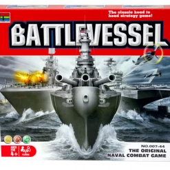 CHOICE Home & Garden Battleship Naval Combat Battlevessel Family Board Game For 2 Players
