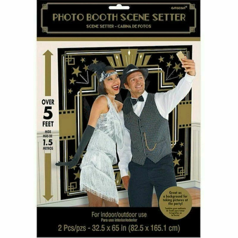 Balloon Agencies Great Gatsby 1920s 20s Glitz & Glam Selfie Wall Backdrop Scene Setter Photo Boot Party Supplies 1 Balloon Agencies Great Gatsby 1920s 20s Glitz & Glam Selfie Wall Backdrop Scene Setter Photo Boot Party Supplies