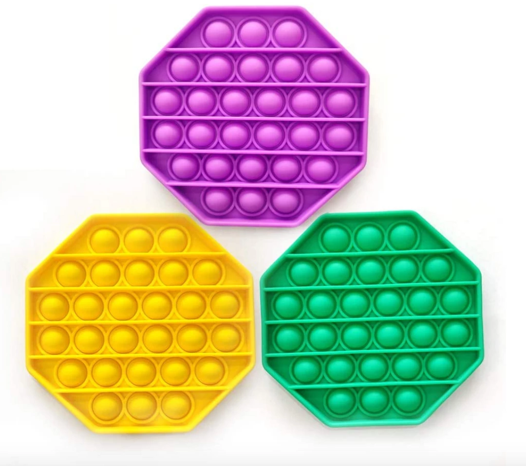 Unbranded Pop Its Octagon Fidget Toy Push Bubble Stress Relief Kids Pop It Tiktok 2021 NEW 1 Unbranded Pop Its Octagon Fidget Toy Push Bubble Stress Relief Kids Pop It Tiktok 2021 NEW