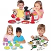 ATD Casdon Pots And Pans Dinnerware Tea Set Kitchen Set Toy Pretend Play