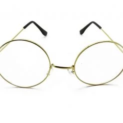 JD Party Round Eye Santa Glasses John Lennon Granny Fancy Dress Costume Spectacles