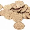 Sweidas Costume Accessories 25 Pack Plastic Gold Coins Pirate Treasure Boys Party Favours Decorations Treat