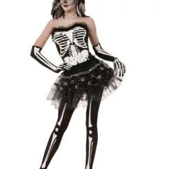 Rubie's Skeletone Bone Legging And Tutu Ladies Halloween Costume 5 Rubie's Skeletone Bone Legging And Tutu Ladies Halloween Costume