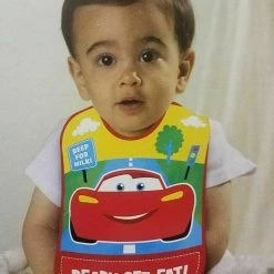 Clothing Apparel Disney Cars 1st First Birthday CHAMP Baby Bib Lightning Mcqueen