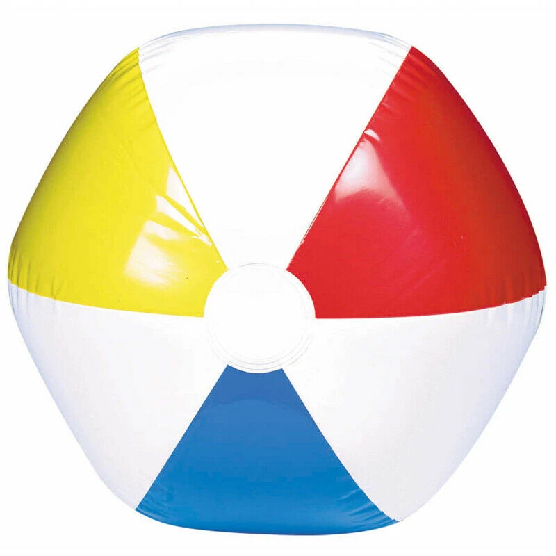Balloon Agencies Inflatable Beach Ball Pink & White & Primary Colours Summer Pool Party Home & Garden 2 Balloon Agencies Inflatable Beach Ball Pink & White & Primary Colours Summer Pool Party Home & Garden