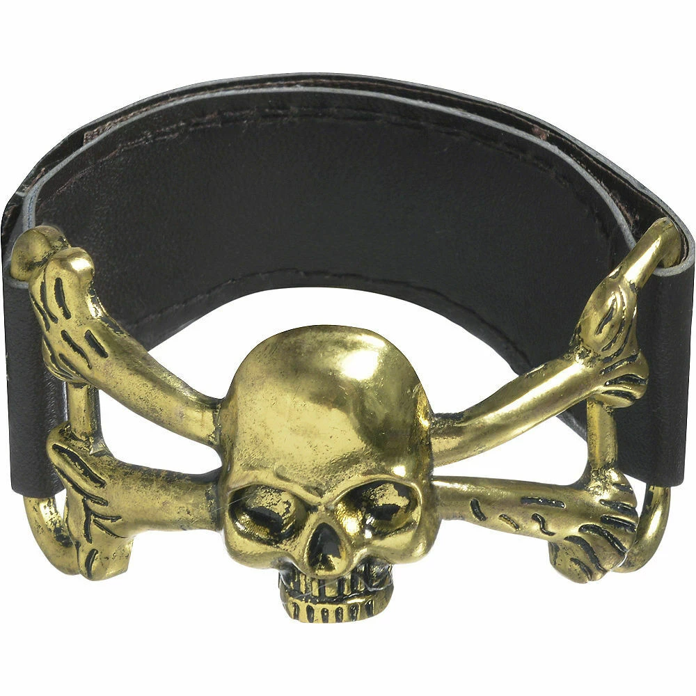 Balloon Agencies Skull Pirate Cuff Costume Accessory 1 Balloon Agencies Skull Pirate Cuff Costume Accessory