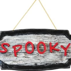 Morris Beware Spooky Animated Sign Halloween Decoration Prop