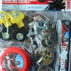Balloon Agencies Licensed Transformers 48pc Party Favours Mega Value Pack Loot Bags Party Supplies