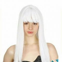JD Party Fancy Dress Up Costume Party Long Wig Straight Cosplay Funk Disco Halloween Wigs