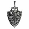 Balloon Agencies Medieval Crusader Knight Skull Shield & Sword Costume Prop Set Costume Accessories