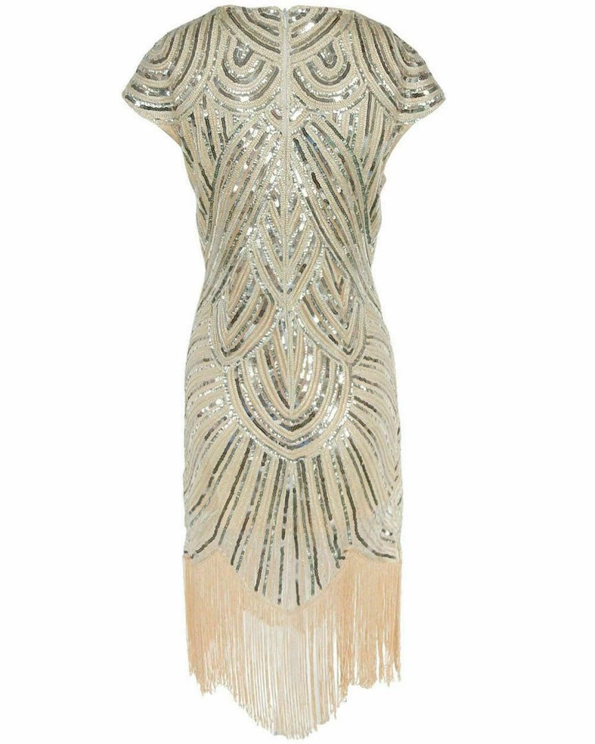 AliExpress 1920s Great Gatsby Flapper Dress Beads & Sequins Charleston Roaring 20s Vintage 9 AliExpress 1920s Great Gatsby Flapper Dress Beads & Sequins Charleston Roaring 20s Vintage