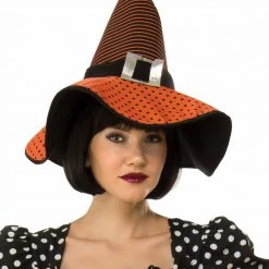 Rubie's Orange Polka Dot Witch Halloween Ladies Costume Halloween Costumes