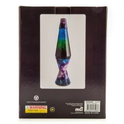 MDI Glitter Lava Lamp Large Motion Rocket Vintage Retro Pink Purple Silver New Home & Garden