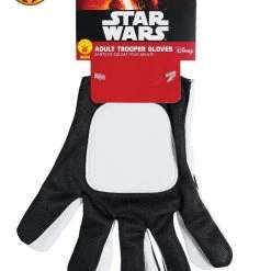 Rubies Deerfield Costume Accessories Star Wars Stormtrooper Adult Mens Gloves Costume Accessory