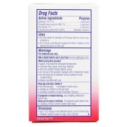 IHerb Health & Beauty Visine Advanced Sterile Lubricant Redness Reliever Eye Drops 8ml