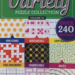 Aussie Toys 240 Puzzles To Solve Variety Book Crosswords Word Search Sudoku Mazes Games Home & Garden