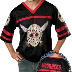 Morris Costumes Licensed Jason Voorhees Hockey Friday The 13th Mens Halloween Costume Halloween Costumes