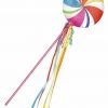 Balloon Agencies Fairies Lollipop Fairy Wand With Glitter And Ribbons Costume Accessories