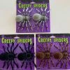 Sweidas Halloween Props/Decoration Realistic Pk Of 2 Or 6 Creepy Hairy Spiders 14cm Halloween Decoration Joke Prank