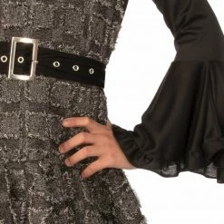 Rubie's Halloween Costumes Pretty Patchwork Black Witch Halloween Girls Costume