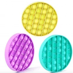 Unbranded Pop Its Circle Fidget Toy Push Bubble Stress Relief Kids Pop It Tiktok 2021 NEW 25 Unbranded Pop Its Circle Fidget Toy Push Bubble Stress Relief Kids Pop It Tiktok 2021 NEW