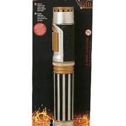 Morris Costumes Licensed Star Wars Mace Windu Electronic Lightsaber Extends 3ft Lights Up Purple
