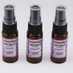 Sweet Dreams 3pce Aromatherapy Essential Oil 12ml Pillow Spray Relaxing Calming Fast Asleep 6 Sweet Dreams 3pce Aromatherapy Essential Oil 12ml Pillow Spray Relaxing Calming Fast Asleep
