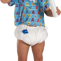 Morris Costumes Blue Jumbo Baby Bottle Funny Mens Costume Accessory