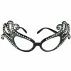 Unbranded Dame Edna Purple Wig & Glasses Costume Set | Cat Eye Diamante Glasses