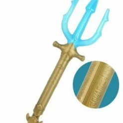 Unbranded Lights And Sounds 57cm Aquaman Trident Costume Accessory
