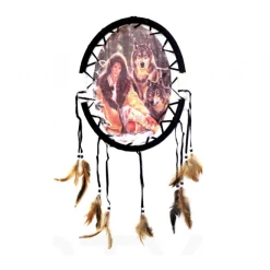 JD Party Home & Garden Dream Catcher 1 Ring Oval 37CM*30CM Bedroom Wall Hanging Home Decor