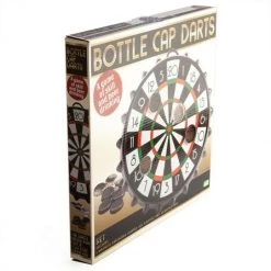 MDI Australia Home & Garden Magnetic Bottle Cap Darts Board Drinking Game With Kickstand Club Fun Beer