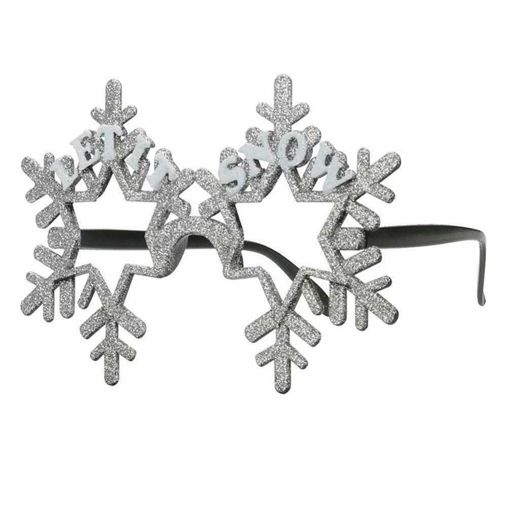 JD Party Christmas Costume Accessories Snow Flake Christmas Party Glasses Kids Adult Costume Accessory 1 JD Party Christmas Costume Accessories Snow Flake Christmas Party Glasses Kids Adult Costume Accessory