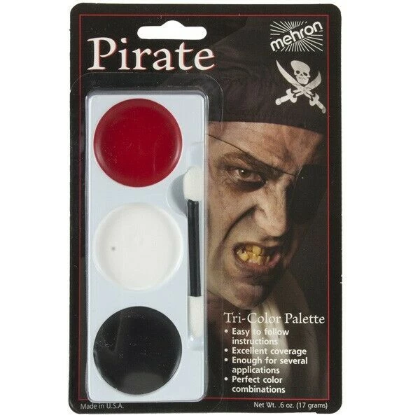 Unbranded Caribbean Character Pirate Family Makeup Kit 5 Unbranded Caribbean Character Pirate Family Makeup Kit