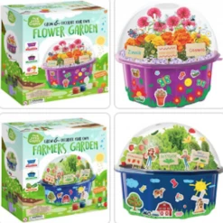 Kmart Home & Garden Grow Paint Decorate Your Farmer Flower Fairy Garden Toy Kids Learning Craft Game