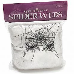 Aussie Toys 2 Packs Of Stretchy Spider Web Cobweb & Spiders Halloween Decorations Upto 2M 5 Aussie Toys 2 Packs Of Stretchy Spider Web Cobweb & Spiders Halloween Decorations Upto 2M