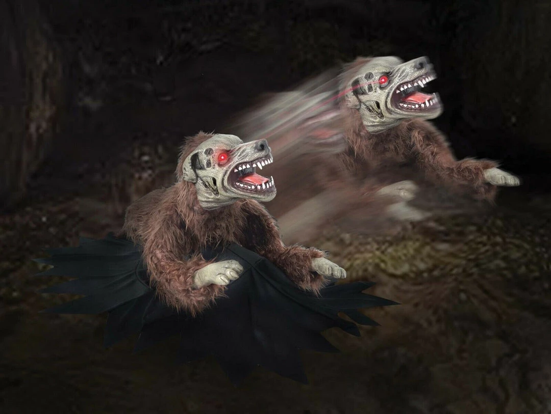 Unbranded Halloween Props/Decoration Animated Lunging Mad Dog Bump & Go Zombie Clawing Cathy Halloween Decoration 5 Unbranded Halloween Props/Decoration Animated Lunging Mad Dog Bump & Go Zombie Clawing Cathy Halloween Decoration