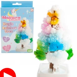 MDI Australia Grow A Magic Rainbow Tree Paper Crystals Science Novelty Cool Fun Kids Gift Home & Garden