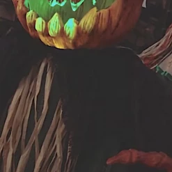 Unbranded Animated Life Size Pumpkin Monster Scary Light Up Halloween Decoration Prop