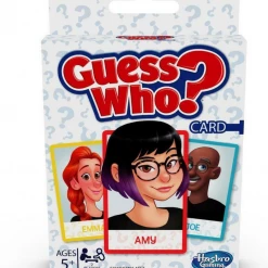 CREA Home & Garden Hasbro Guess Who Card Game Fast & Fun Classic Guessing Game For Kids & Family