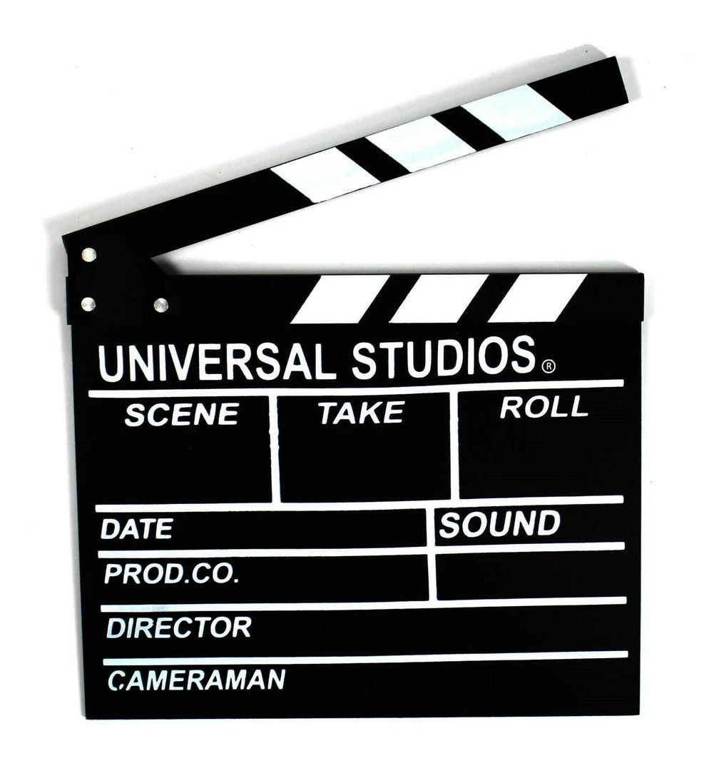 JD Party Movie TV Film Video Studio Prop Slate Clapper Board Director Props 3 JD Party Movie TV Film Video Studio Prop Slate Clapper Board Director Props