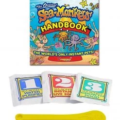 Unbranded Home & Garden Sea Monkeys Instant Life Pack Includes Water Purifier Eggs Food & Spoon