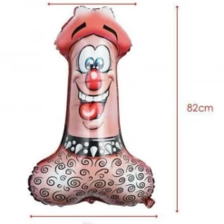 Pecka Products Party Supplies 80cm Jumbo Pecker Penis Willy Foil Balloon Hens Night Party Decoration