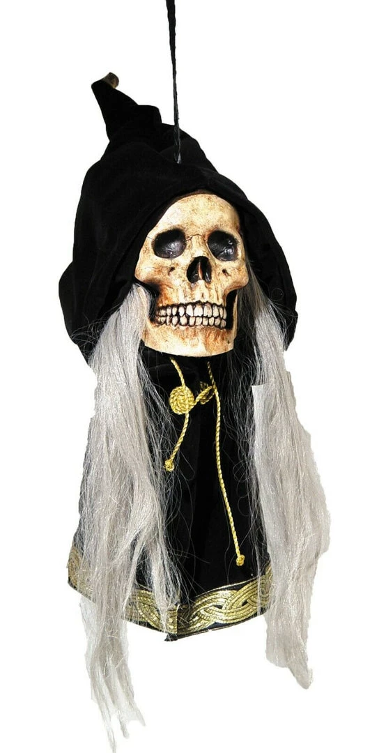Unbranded Deluxe Grim Reaper Hanging Skull Halloween Decoration Halloween Props/Decoration 1 Unbranded Deluxe Grim Reaper Hanging Skull Halloween Decoration Halloween Props/Decoration