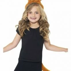 Smiffys Animal Fox Ear And Tail Girls Boys Costume Accessory Kit