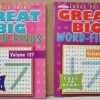 Aussie Toys 2 X A4 Word Search Word-Finds Puzzles Large Print Great Big Brain Book Games Home & Garden