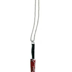 Morris Costume Accessories Metal Bloody Knife Necklace And Earrings Halloween Costume Accessory