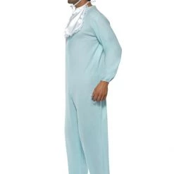 Smiffys Costumes Blue Baby Boy Pink Baby Girl Romper Size Standard Mens Ladies Costume