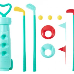 Kmart Home & Garden 9Pce Toy Golf Set Toddler Fun Game Play Garden Beach Sports Fun Outdoor Kids