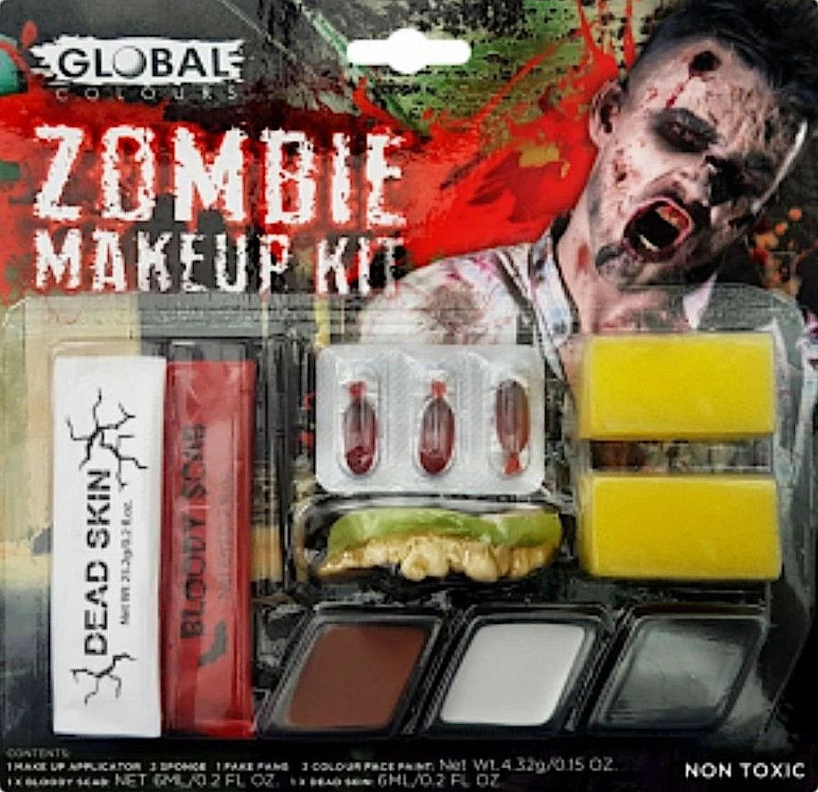 Sweidas Global Zombie Makeup Special FX Halloween Dead Skin Bloody Scab Costume Make Up 1 Sweidas Global Zombie Makeup Special FX Halloween Dead Skin Bloody Scab Costume Make Up